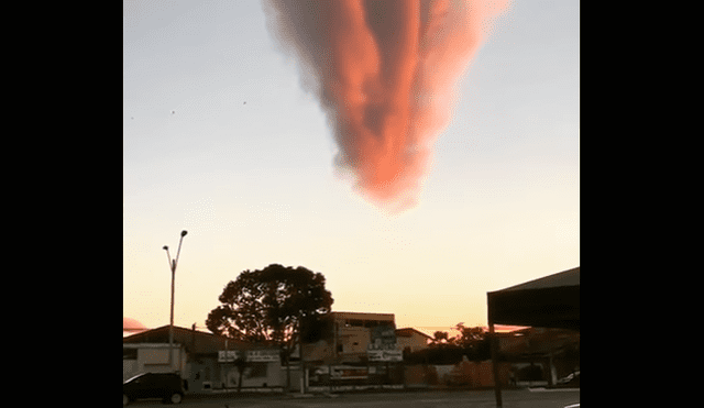 En YouTube, extraña “nube apocalíptica” causa pánico en Brasil [VIDEO]