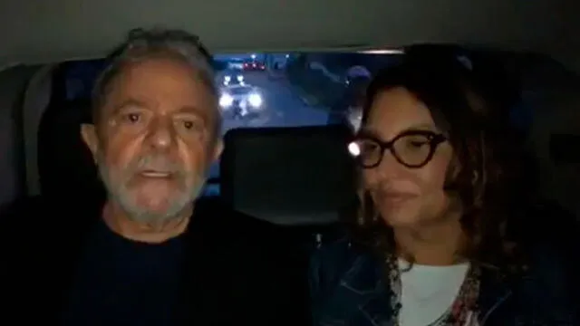 Lula tiene previsto casarse con su actual pareja, Rosangela da Silva (d). Foto: captura de video