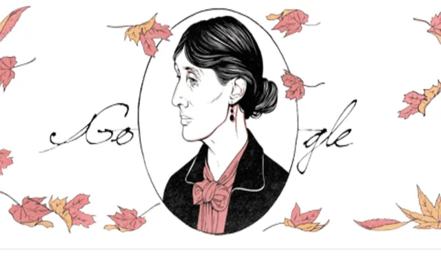 Virginia Woolf: Google crea doodle para homenajear a escritora feminista