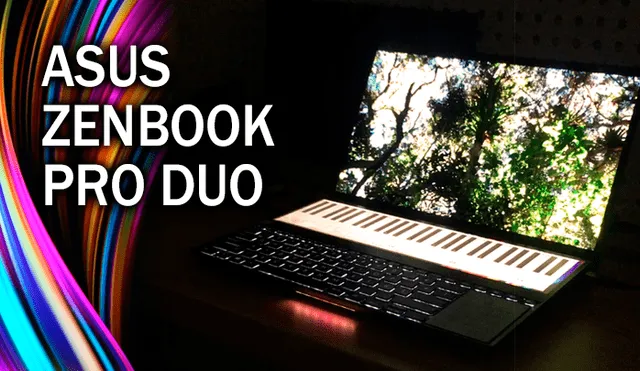 No más pantallas sin sentido. La ASUS Zenbook Pro Duo ha caído como un meteorito en el mercado de las laptops para creativos con un diseño que invita a producir y no solo a contemplar.