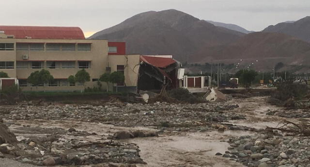 Edificación fue dañada por crecida de río Moquegua en febrero del 2019.