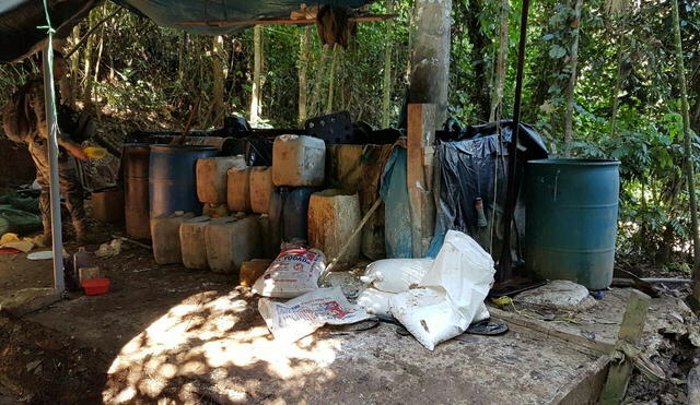 Desmantelan 8 laboratorios y diez campamentos de narcos en el Putumayo