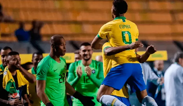 Brasil venció 3-1 a Chile en amistoso internacional categoría Sub-23 con miras al preolímpico Tokio 2020.