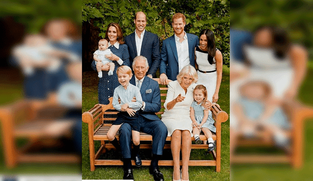 La Familia Real británica. (Foto: Instagram)