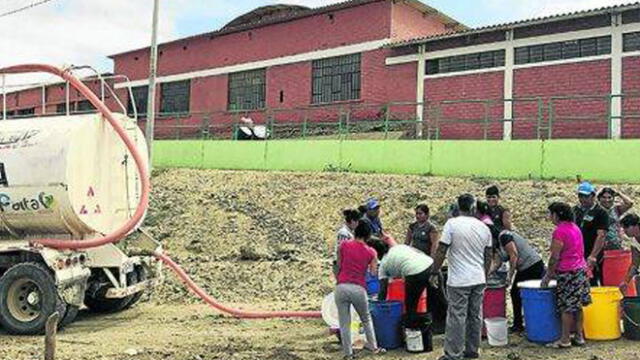 Iniciarán trabajos para llevar agua y desagüe a centros poblados de Paita