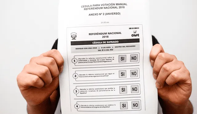 ONPE: Conoce cuál es tu local de votación para el Referéndum 2018 con solo ingresar tu número de DNI
