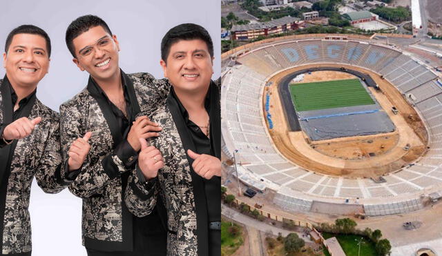 Ya inició la venta de entradas para el segundo concierto de Grupo 5 en el estadio San Marcos por sus 50 años. Foto: composición LR/Prensa Grupo 5/difusión
