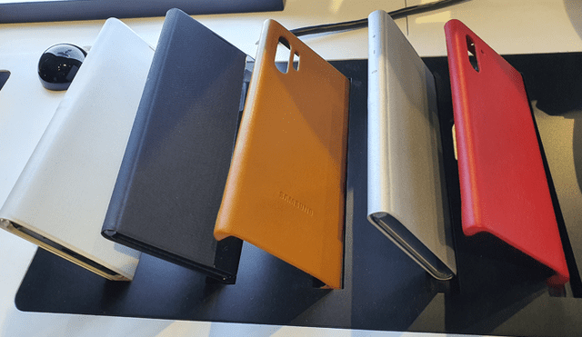 Cases para el Samsung Galaxy Note 10+. Foto: Juan José López.