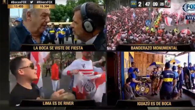 Boca vs. River: Lima vive la final del mundo [VIDEO]