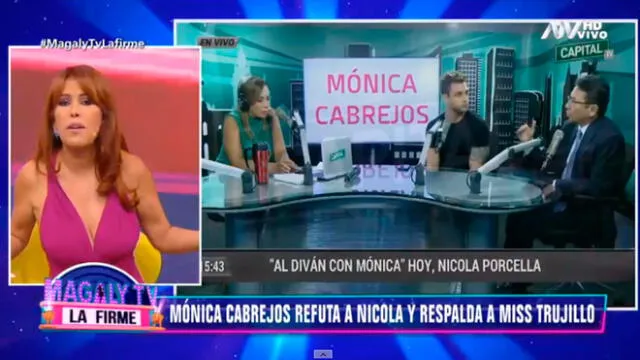Magaly Medina asegura no estar asustada por amenaza de Nicola Porcella de demandarla [VIDEO]