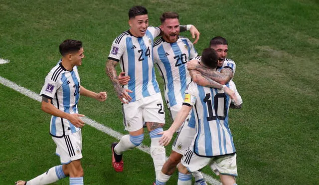 Argentina lleva una derrota, un empate y cuatro victorias en este Mundial Qatar 2022. Foto: EFE