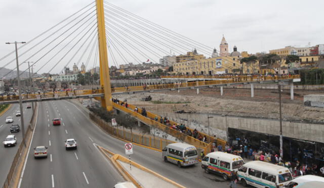 Puente Rayito de Sol no presenta ningún riesgo, aseguró Municipalidad de Lima
