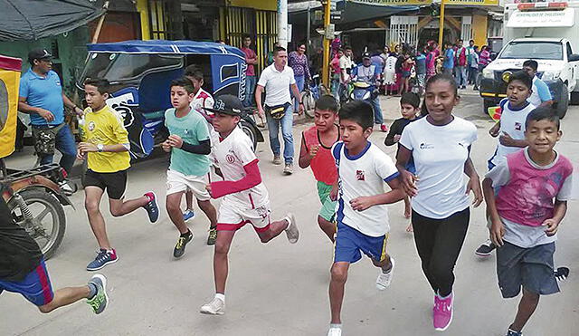 Chulucanas vivió su maratón estudiantil