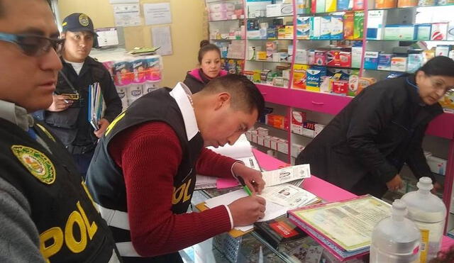 Huancavelica: Hallaron medicamentos del Estado en farmacia de familiar de regidora