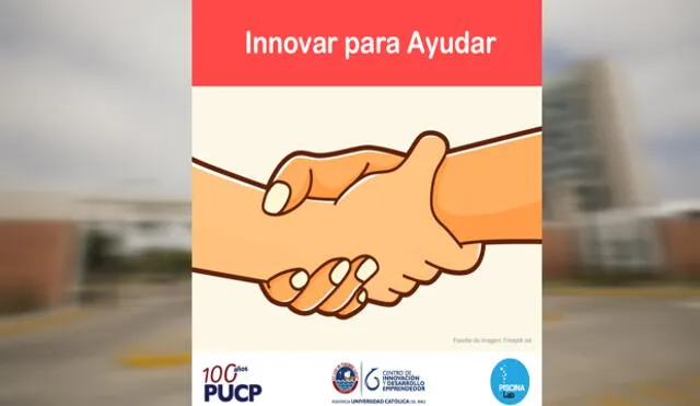 PUCP inicia campaña "Innovar para ayudar" 