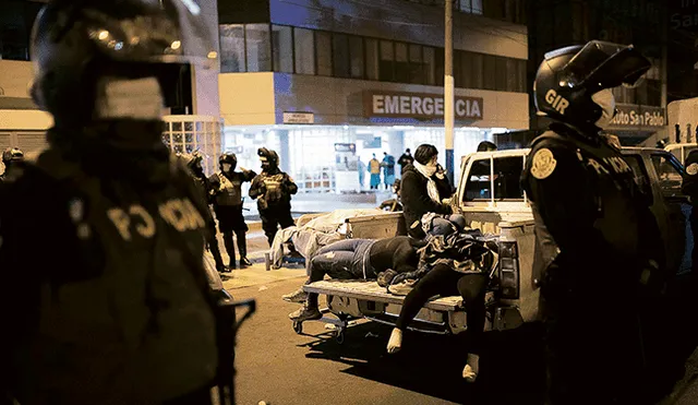 La intervención policial finalizó con 13 fallecidos. Foto: Aldair Mejía.