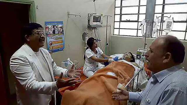 Arequipa: De puro milagro hospital Honorio Delgado mantiene con vida a pacientes 