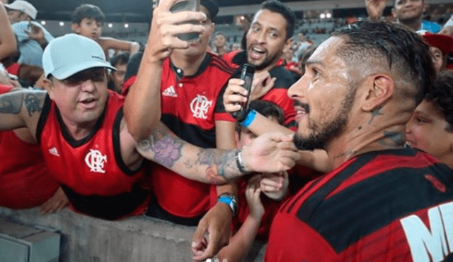 Flamengo: el enorme gesto de Guerrero con un pequeño aficionado | VIDEO