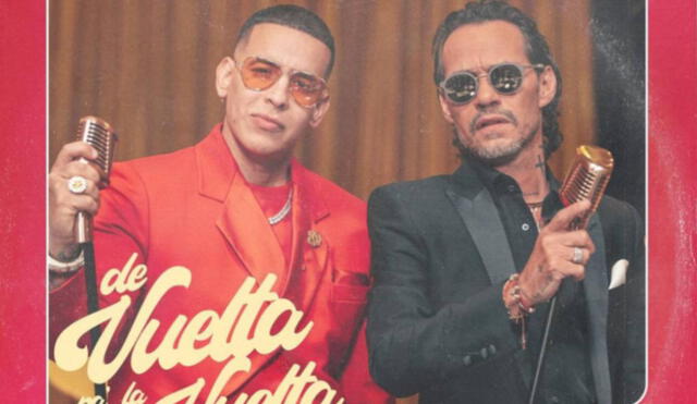 Daddy Yankee y Marc Anthony presentan su primera colaboración musical. Foto: Instagram