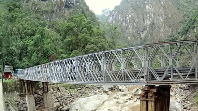 Puente Ruinas de Machu Picchu es una de las zonas estratégicas donde se reforzará la seguridad. Foto: difusión.