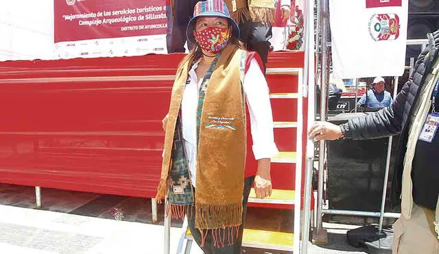 Ministra Barrios en Puno.