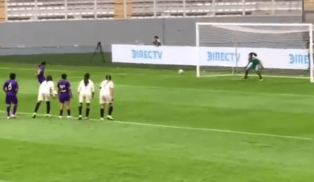 Alianza Lima se adelantó con gol de Carmen Quezada.