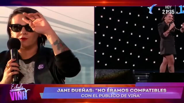 Viña del Mar 2019: Jani Dueñas se pronuncia tras haber sido pifiada en la Quinta Vergara
