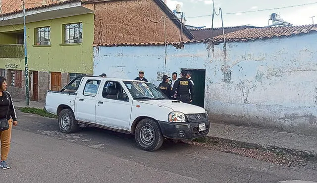 caso. Policía investiga homicidio de mujer en Cusco.