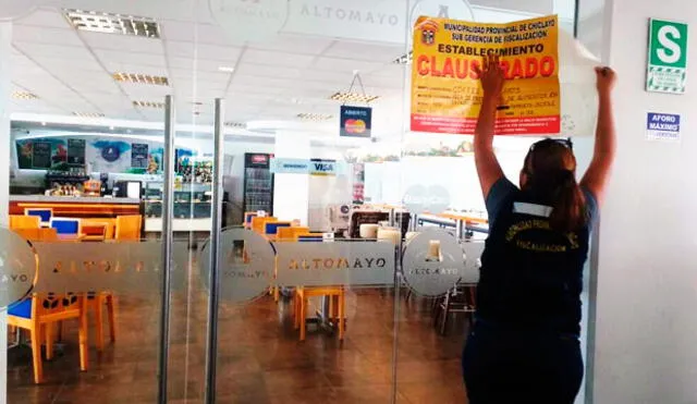Chiclayo: Clausuran cafetería del aeropuerto José Quiñonez Gonzales