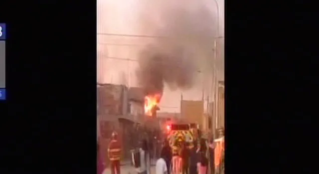 Callao: un incendio se registró en Las Dalias de Oquendo [VIDEO]