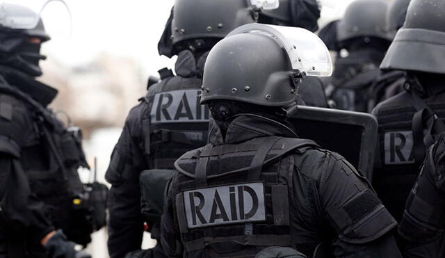 La Policía francesa ya se desplegó en Troyes. Foto: difusión