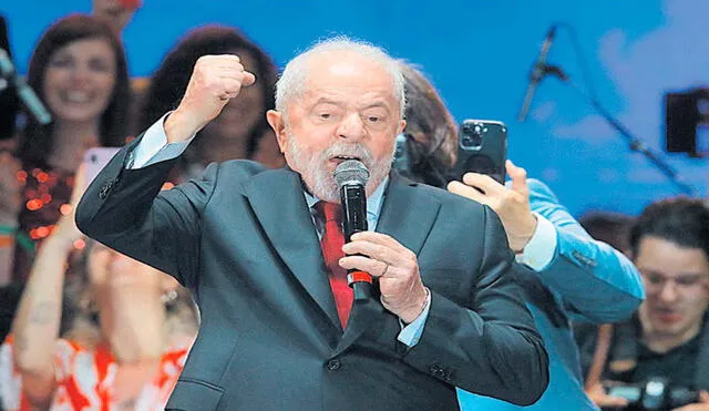 Firme. Presidente de Brasil, Luiz Inácio Lula da Silva, asume estratégicas decisiones. Foto: AFP.