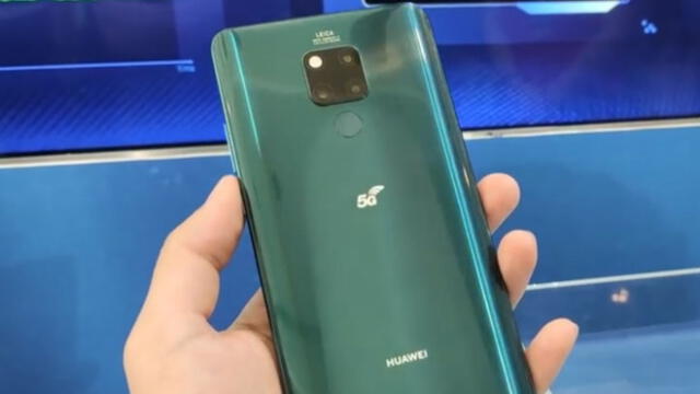 Huawei presentó su primer smartphone 5G.