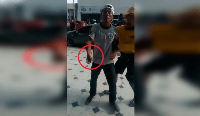 Chiclayo: heladero ataca a policía municipal con un desarmador [VIDEO]