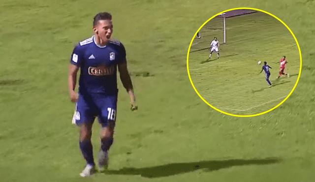 Sporting Cristal vs Sport Huancayo: zapatazo de Christofer Gonzales para poner el 2-0