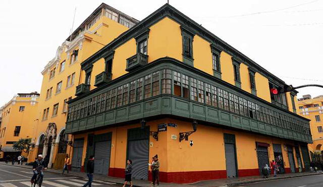 MML recupera los colores de casonas en el Centro de Lima