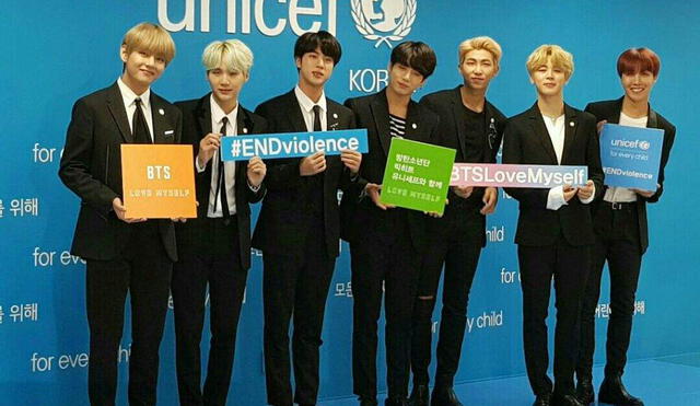 BTS, Love Myself, UNICEF, ONU