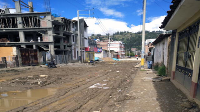 Huaraz: demora en obras de remodelación de pistas afecta a vecinos