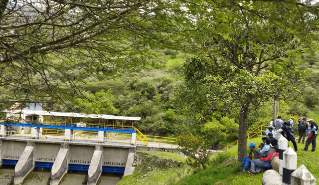 Los ronderos desviaron las aguas al río Marañon y se mantienen vigilantes en las obras del trasvase chotano. Foto: Alindor Vásquez