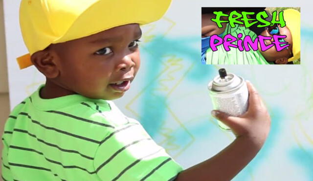 Facebook: Niño recrea a la perfección el famoso intro del ‘Príncipe del Rap’ [VIDEO] 