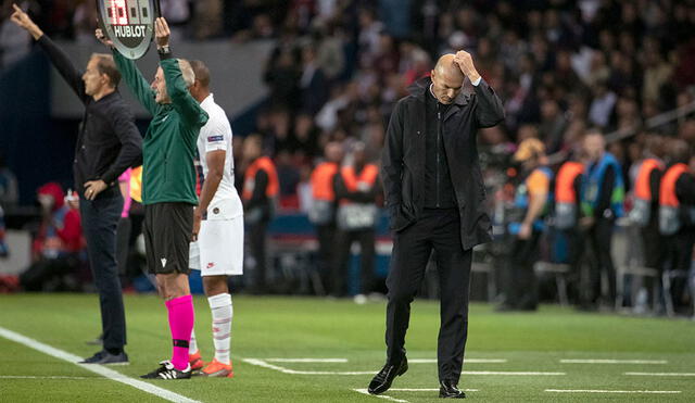 Real Madrid cayó 3-0 ante el PSG. (Créditos: AFP)