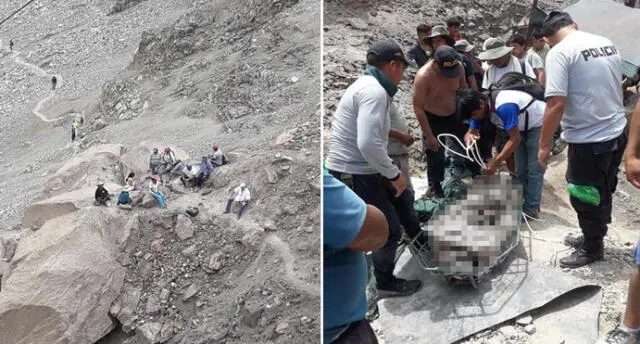 Arequipa: Rescatan el cadáver de uno de los mineros muertos tras huaico en Condesuyos [VIDEO]