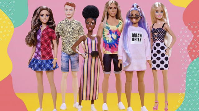 Barbie estrena muñecas con vitíligo, sin cabello y con prótesis. Foto: difusión.