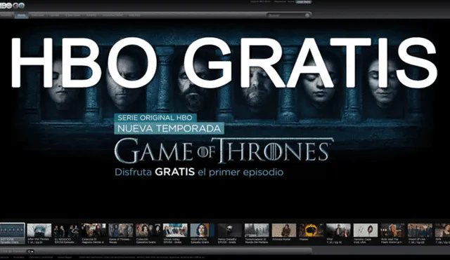 ¿Cómo VER GRATIS HBO GO? [EN VIVO] Game of Thrones 8x02