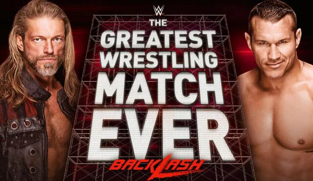Edge vs. Randy Orton en WWE Backlash 2020. Foto: WWE