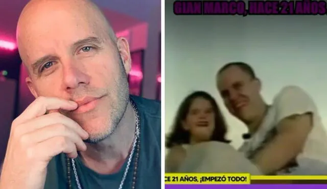En "Amor y fuego" se mostró un video antiguo que protagonizó Gian Marco y su hija. Foto: Gian Marco/Instagram/captura de Willax