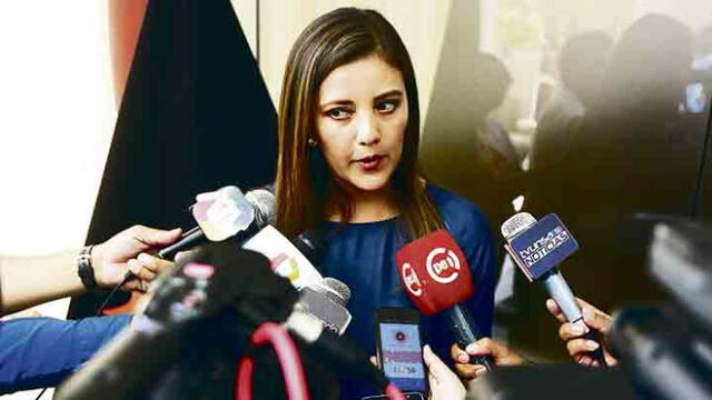 Yamila Osorio espera descargos de PPK y critica a fujimoristas por querer ser "moralistas"