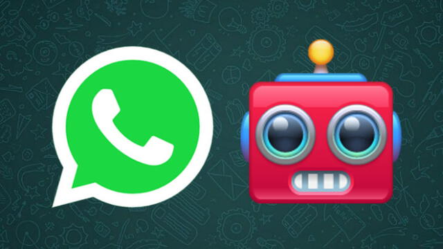 El emoji de WhatsApp del robot