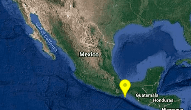 Se registra un fuerte sismo en México de 5,8 grados en la escala Richter
