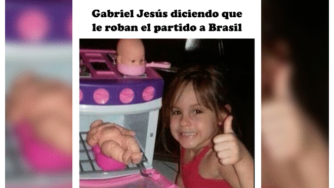 Memes de Gabriel Jesús en la Copa América 2019.